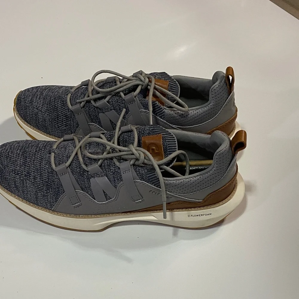 Cole Haan Men’s Grand Motion Stitch 2 Grey Titanium Shoes Sz 12M. NWOB - Picture 1 of 7